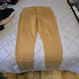 Women's Yellow Jeans